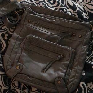 Gray Crossbody